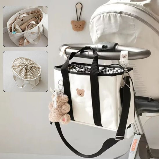 Sac-à-langer-Moderne-blanc-et-noir