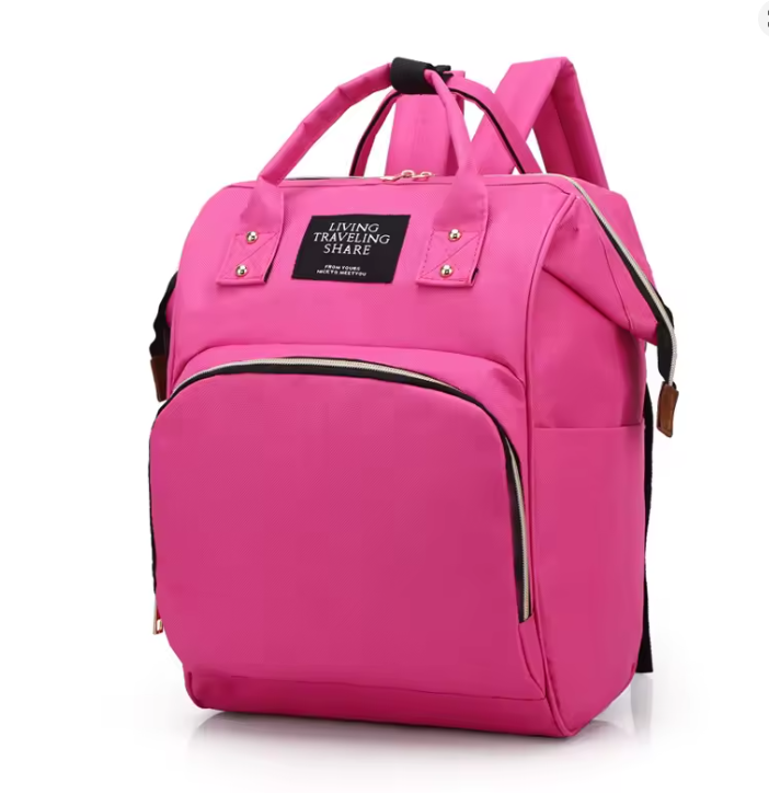 Sac-à-langer-fourre-tout-Rose-fonce