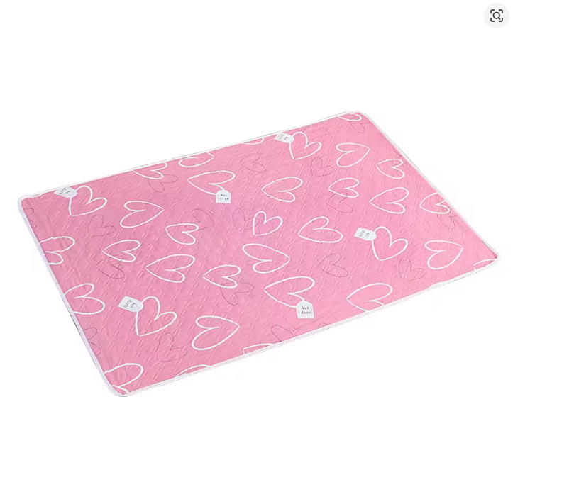 Tapis_à_langer_nomade_Imperméable_&_Compact_rose