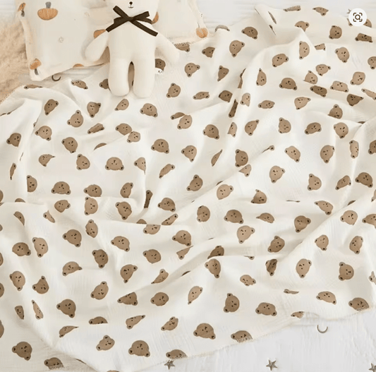 Couverture bébé | Mousseline 4 - saisons - L'espace bébé