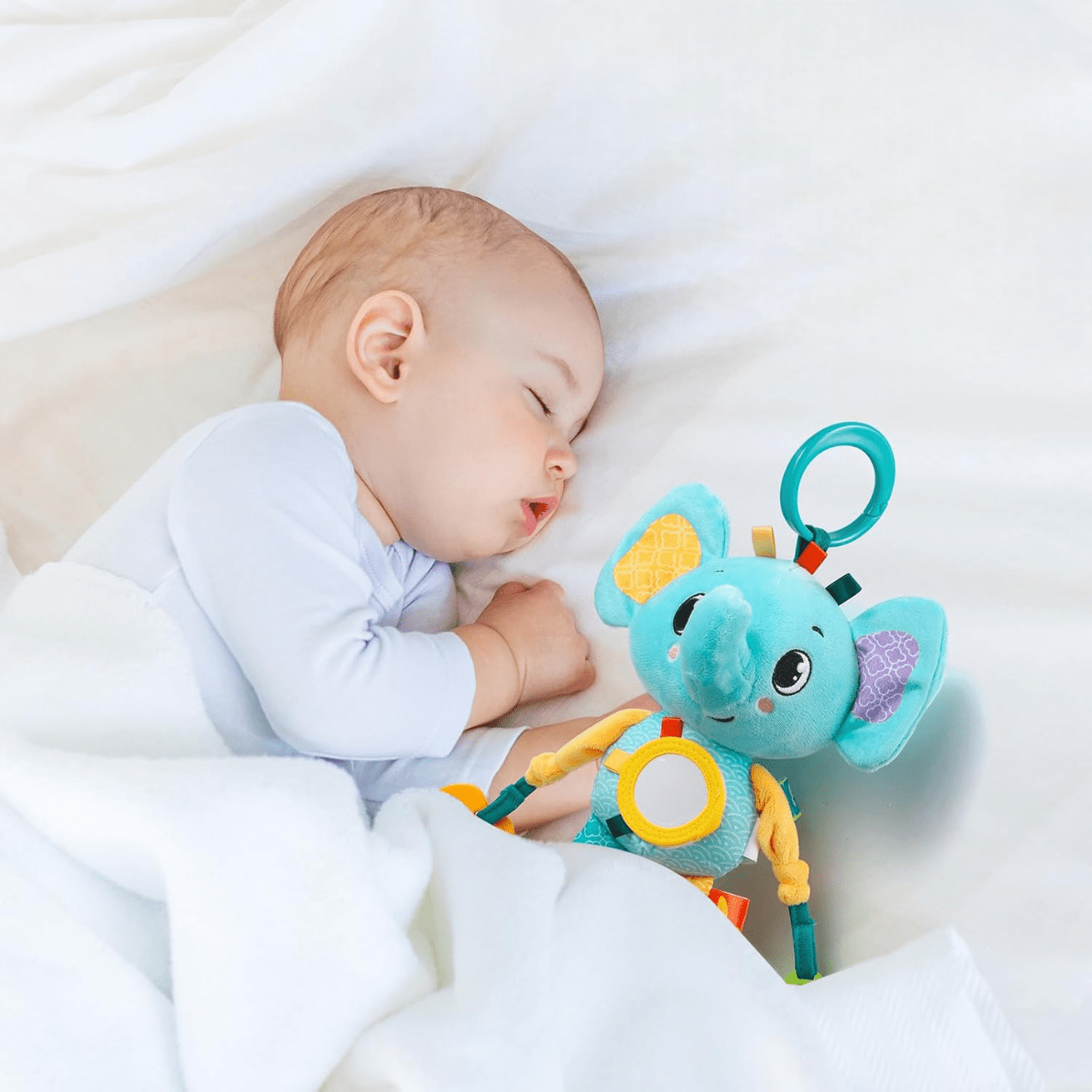 Jouet d'éveil - SoftHangingToy™ - Elephant - L'espace bébé