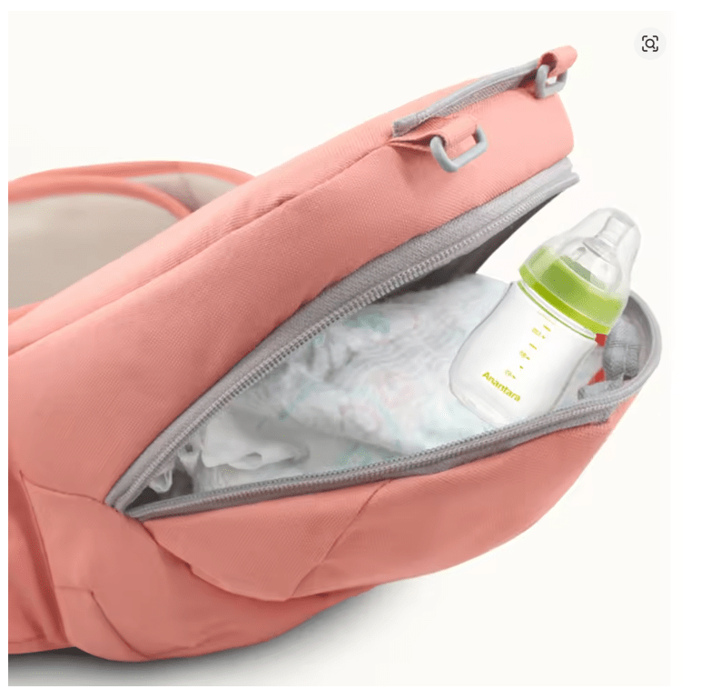 Porte - bébé-aventure-rose