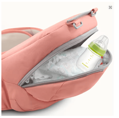 Porte - bébé-aventure-rose