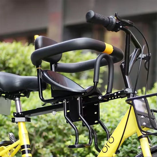 Porte-bébé vélo-famille-en-cuir