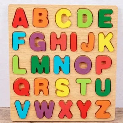 Puzzle en Bois - MontessoriToys™ - Alphabet - L'espace bébé