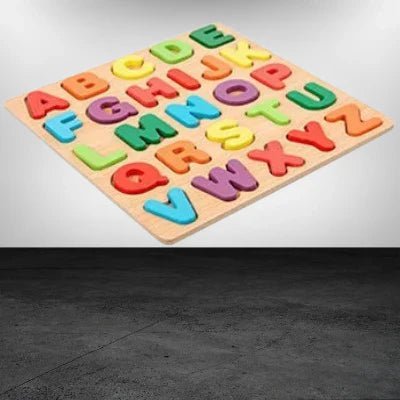 Puzzle en Bois - MontessoriToys™ - Alphabet - L'espace bébé