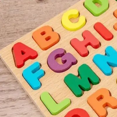 Puzzle en Bois - MontessoriToys™ - Alphabet - L'espace bébé