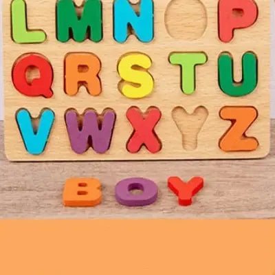 Puzzle en Bois - MontessoriToys™ - Alphabet - L'espace bébé