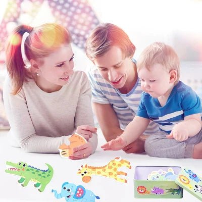 Puzzle Montessori - BabyPuzzle™ - Sauvage - L'espace bébé